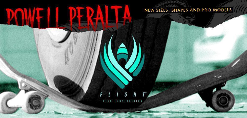 FLIGHT ® Powell Peralta 8.25 Skeleton Silver Foil Deck Kaykay Tahtası 