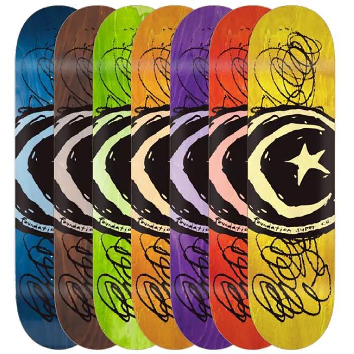 Foundation 7.75 Star And Moon Deck Kaykay Tahtası 