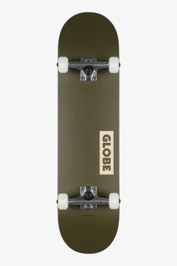 GLOBE 8.25 FATIGUE GREEN COMPLETE PROFESYONEL KAYKAY 