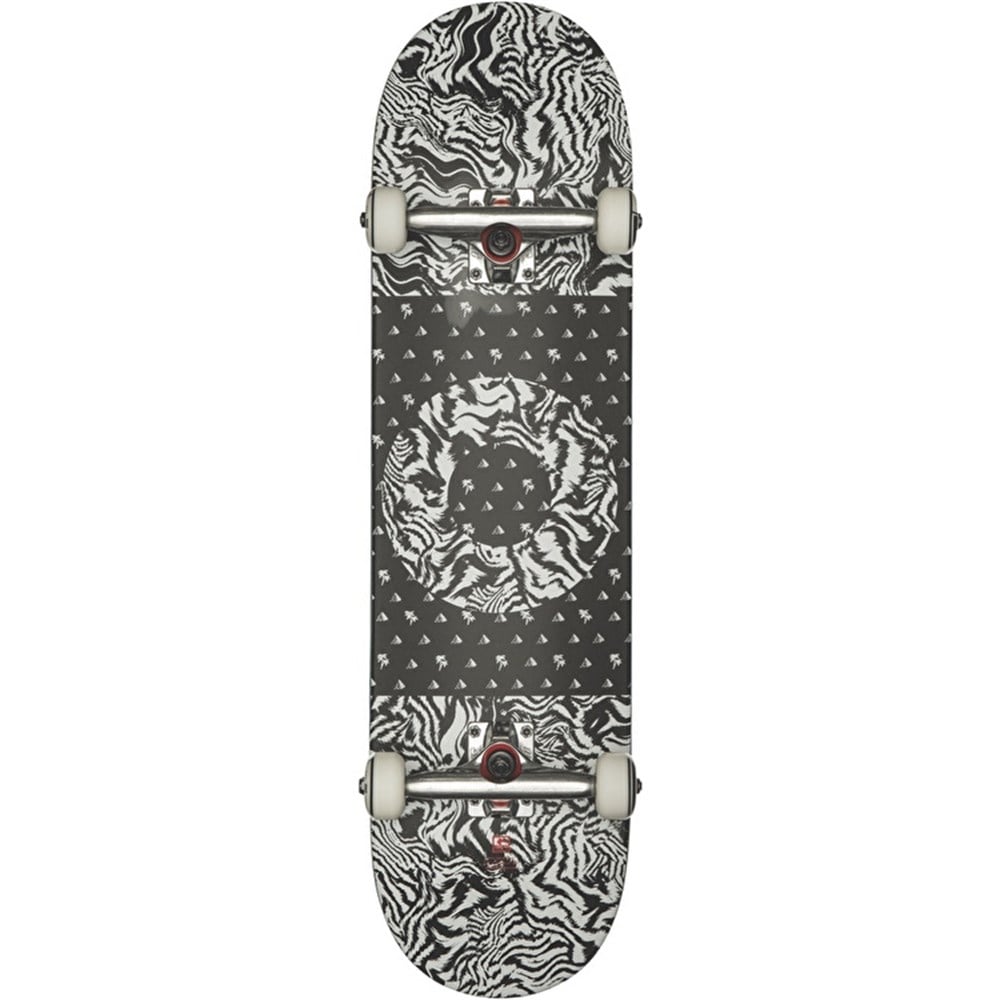 GLOBE G1 O NEGATIVE BLACK WHITE TAILSPIN COMPLETE 8.25