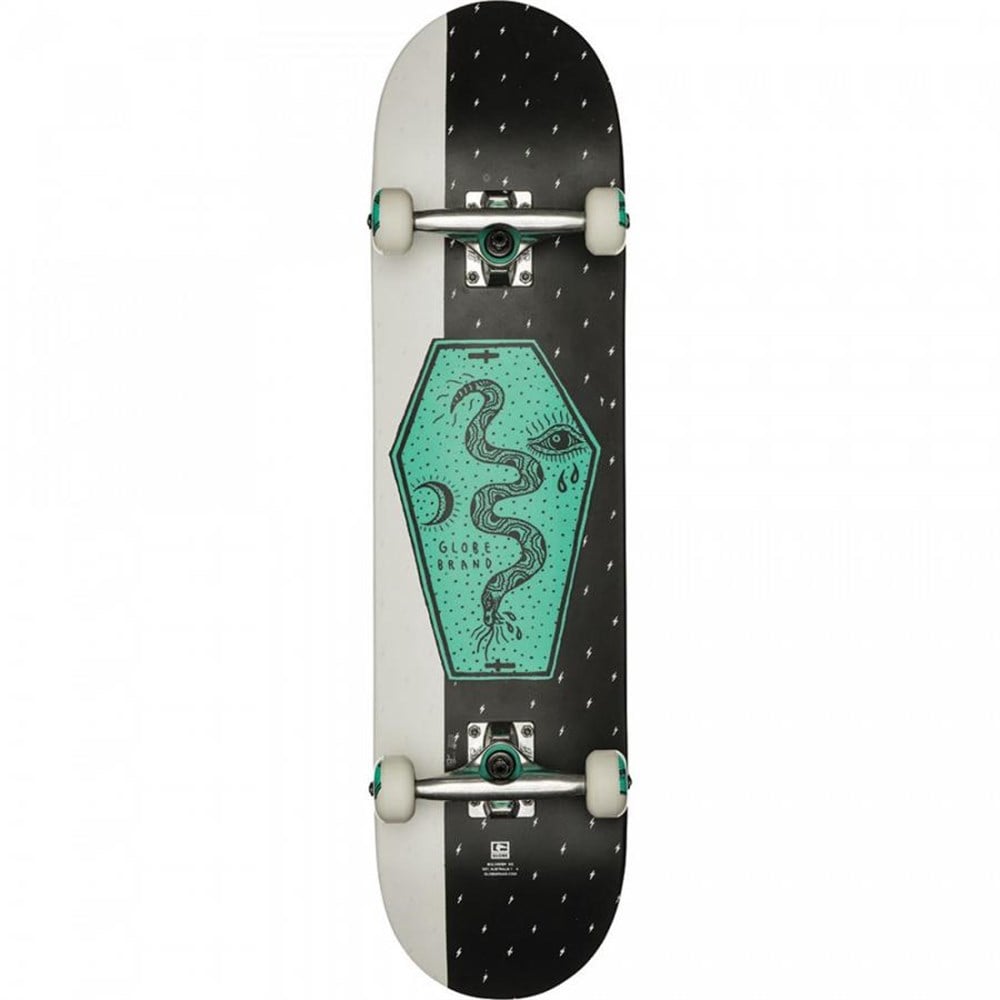 GLOBE G2 COFFIN BLACK WHITE COMPLETE 8