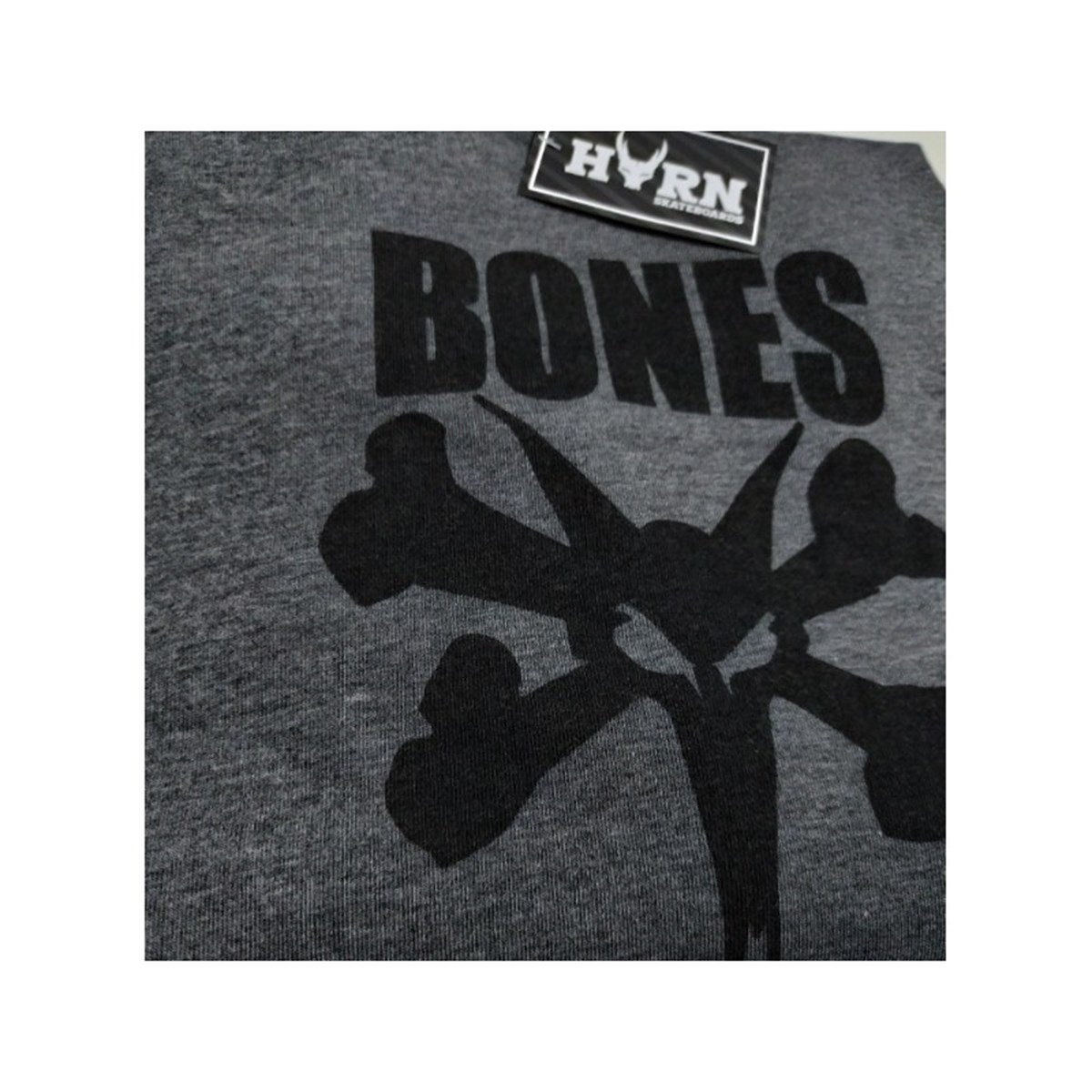 HORN SKATEBOARDS BONES SWEATSHİRT ANTHRACİTE