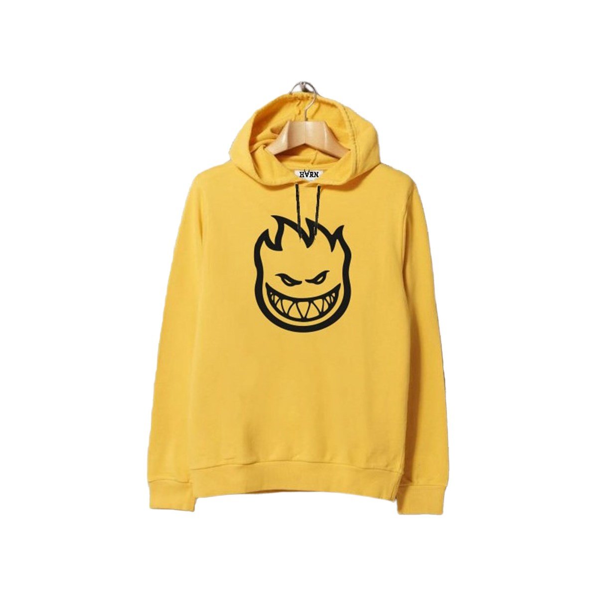 HORN SKATEBOARDS SPITFIRE SWEATSHIRT YELLOW