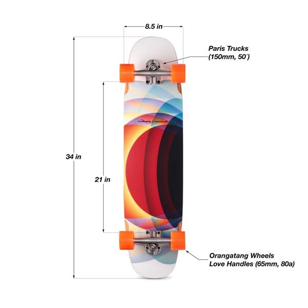 Loaded Chinchiller Longboard 86CM 