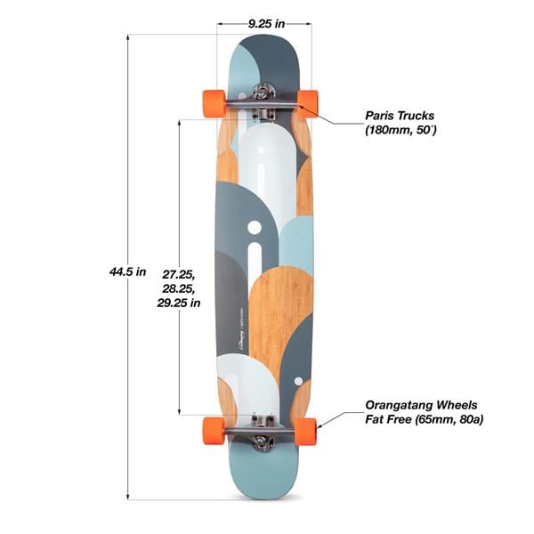 Loaded Mata Hari Longboard 113CM 