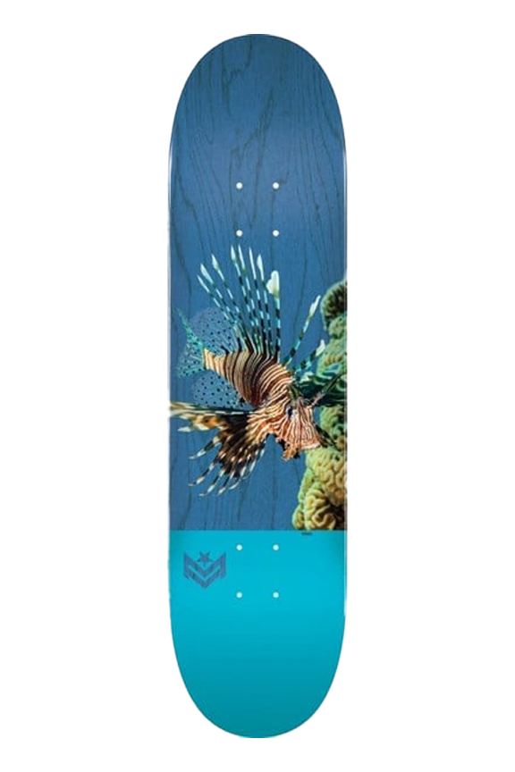 MINI LOGO POISON LION FISH DECK PROFESYONEL KAYKAY TAHTASI 7.75 