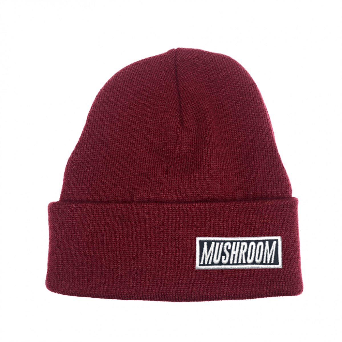 Mushroom Beanie-Bordeaux