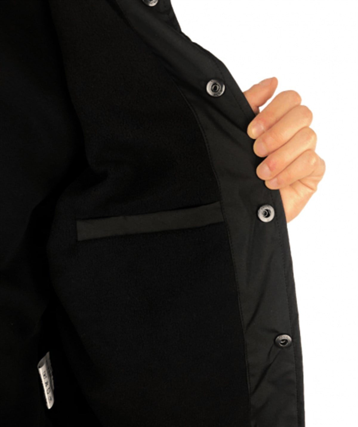 Mushroom Coach Jacket Black