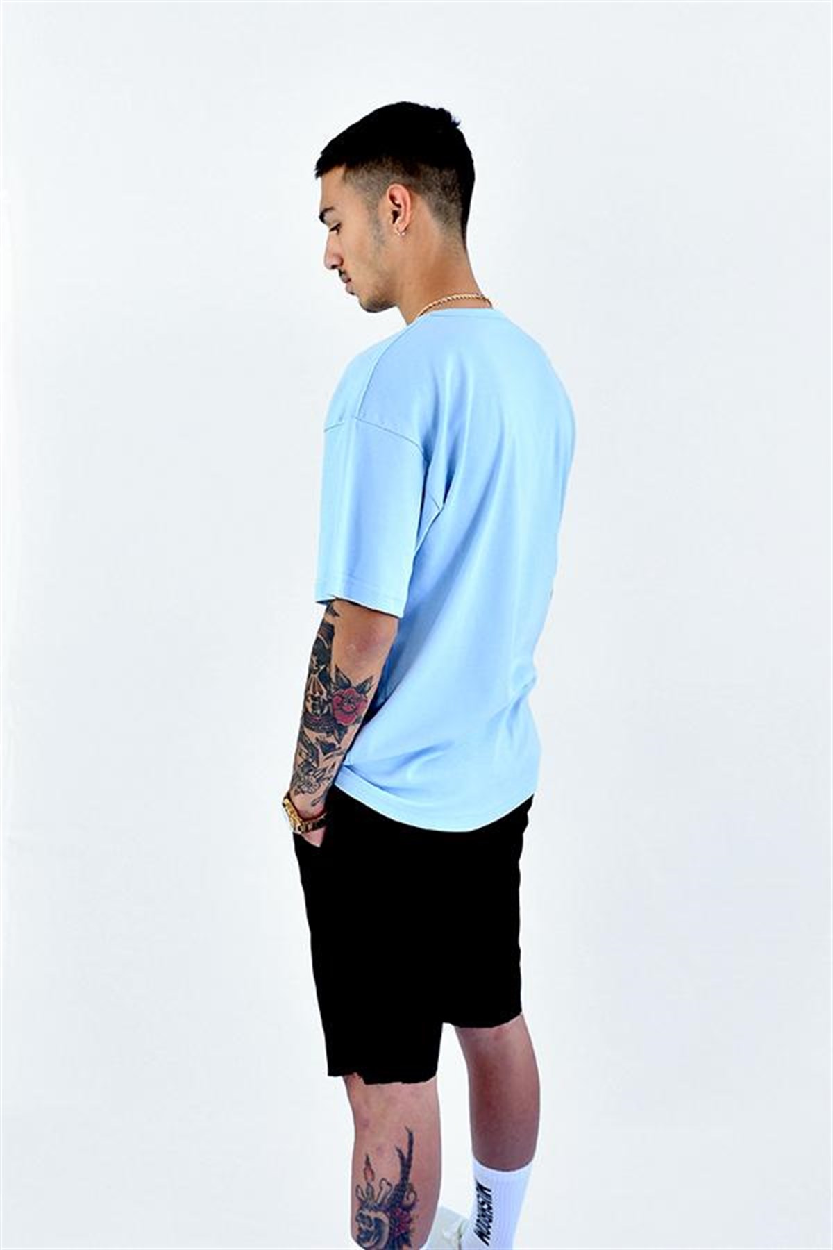 MUSHROOM Logo Embroidered Blue