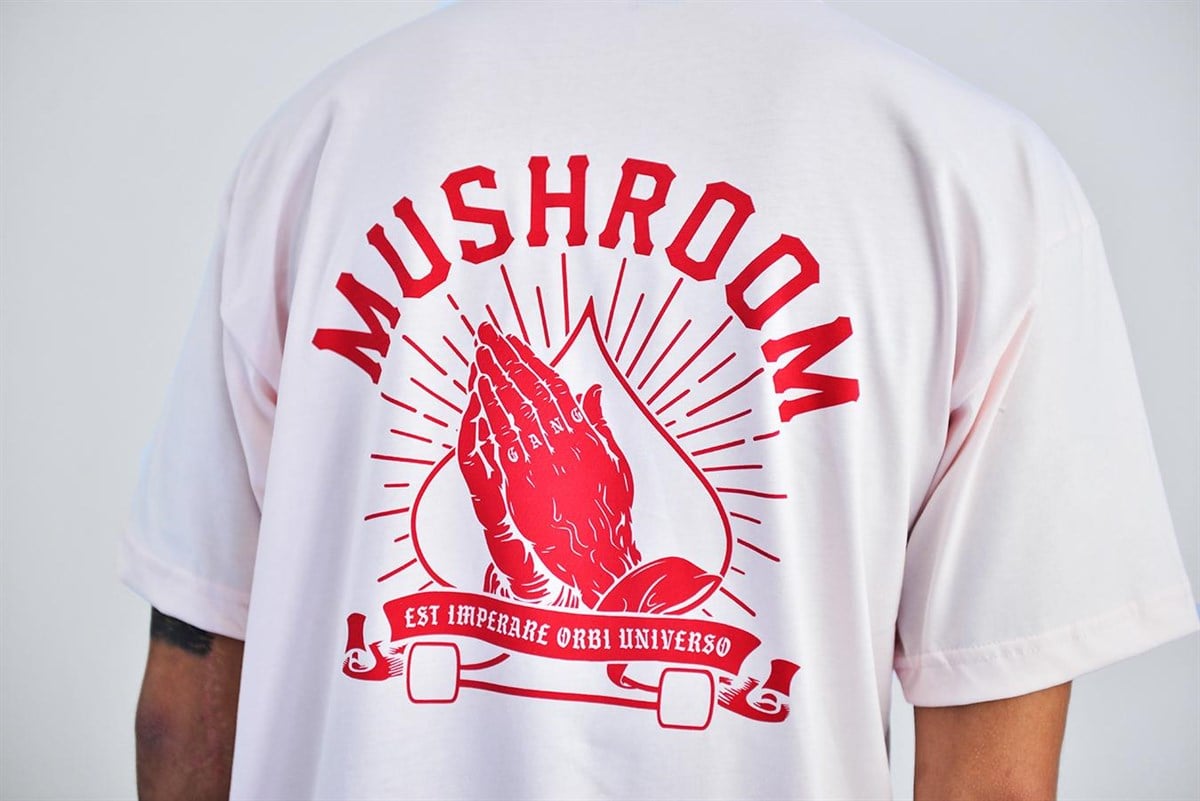 MUSHROOM Praying Hands Pink