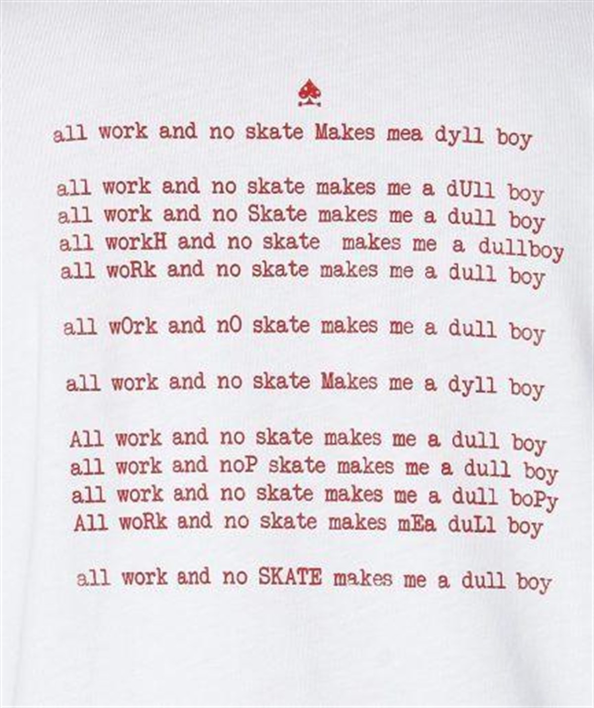MUSHROOM REDRUM TSHIRT
