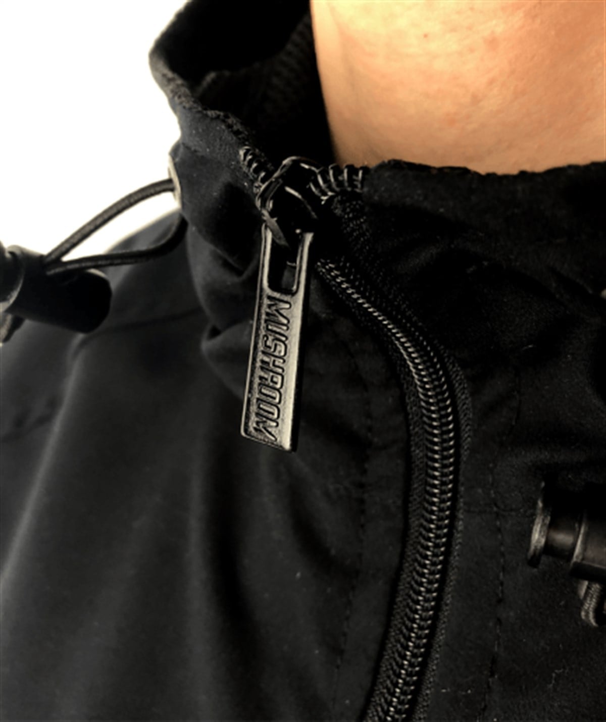 Mushroom Windbreaker Black & Anthracite