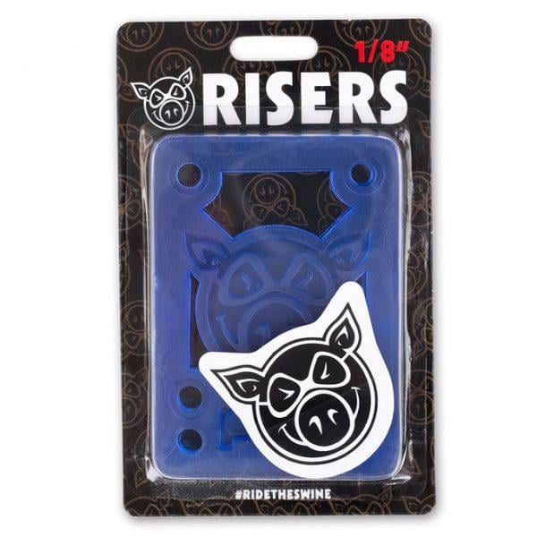 Pig Piles 1/8 Hard Riser Blue 