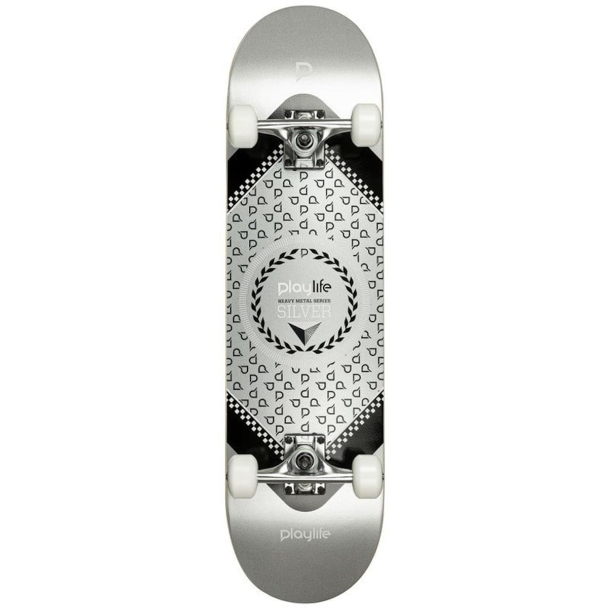 PLAYLIFE HARDCORE SILVER 31''x8'' COMPLETE KAYKAY