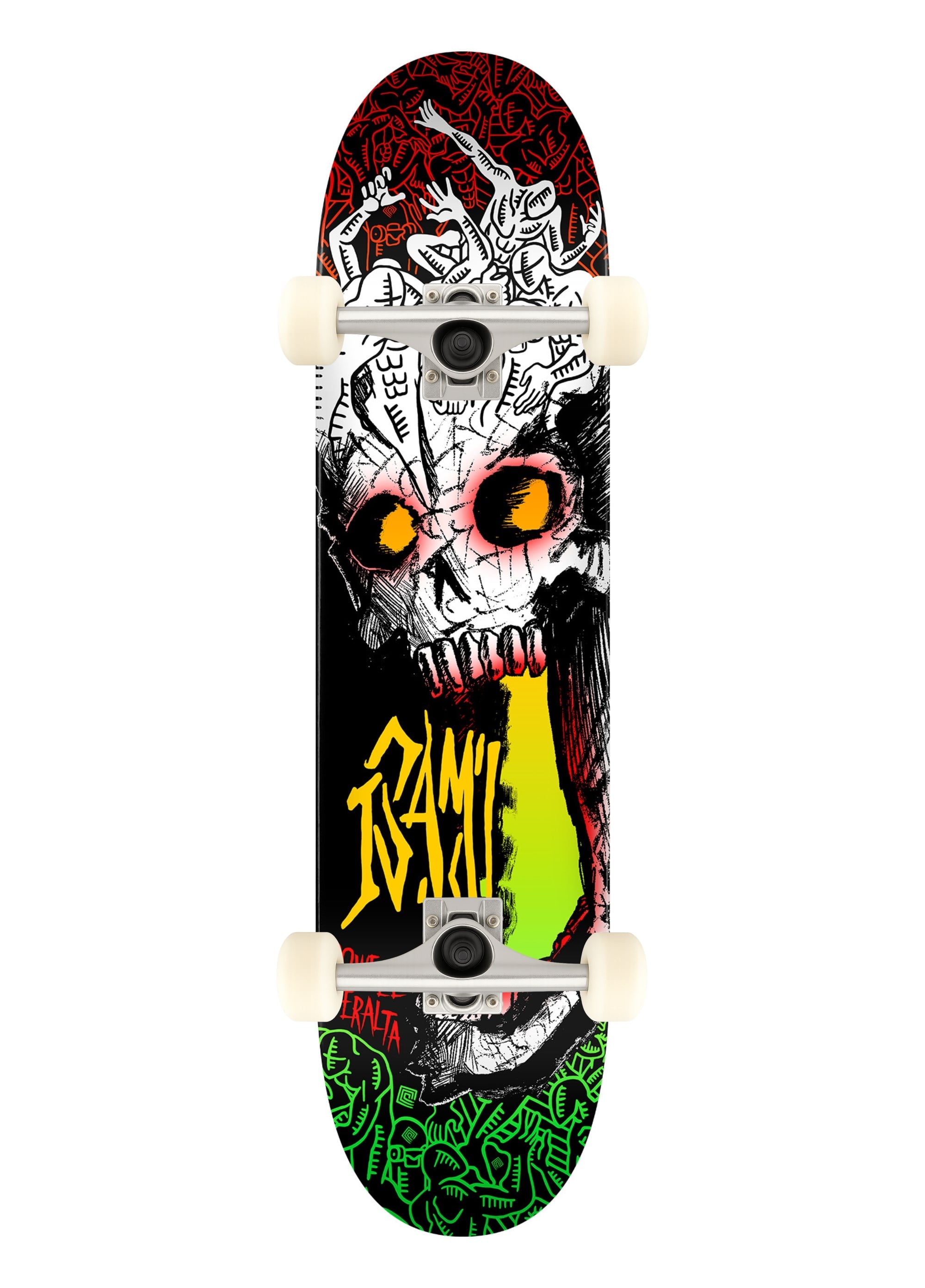 Powell Peralta 8.0 Isamu Yamamoto Skull Complete Profesyonel Kaykay 
