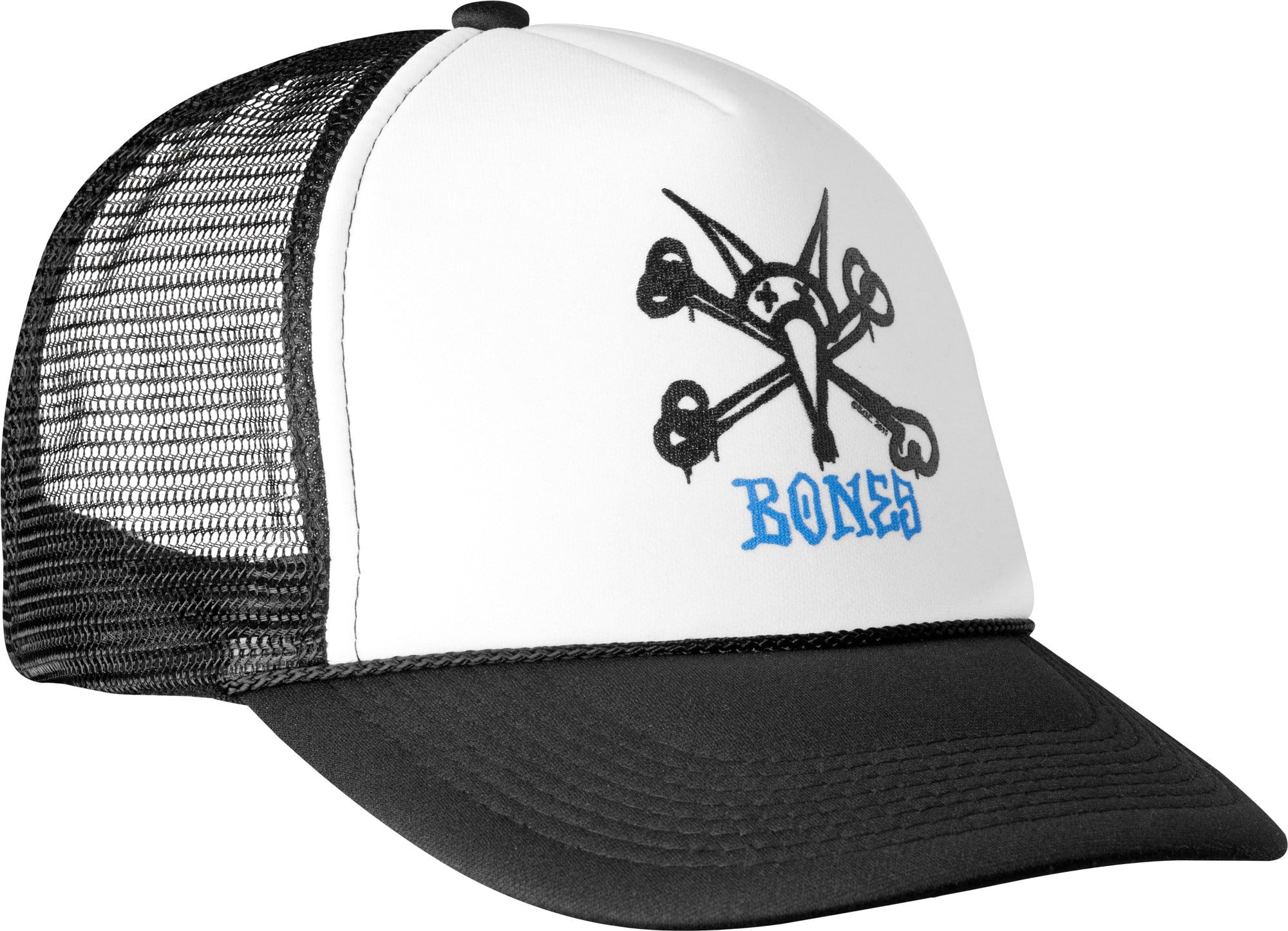 Powell Peralta Vato Rat Bones Trucker Cap Şapka Beyaz 