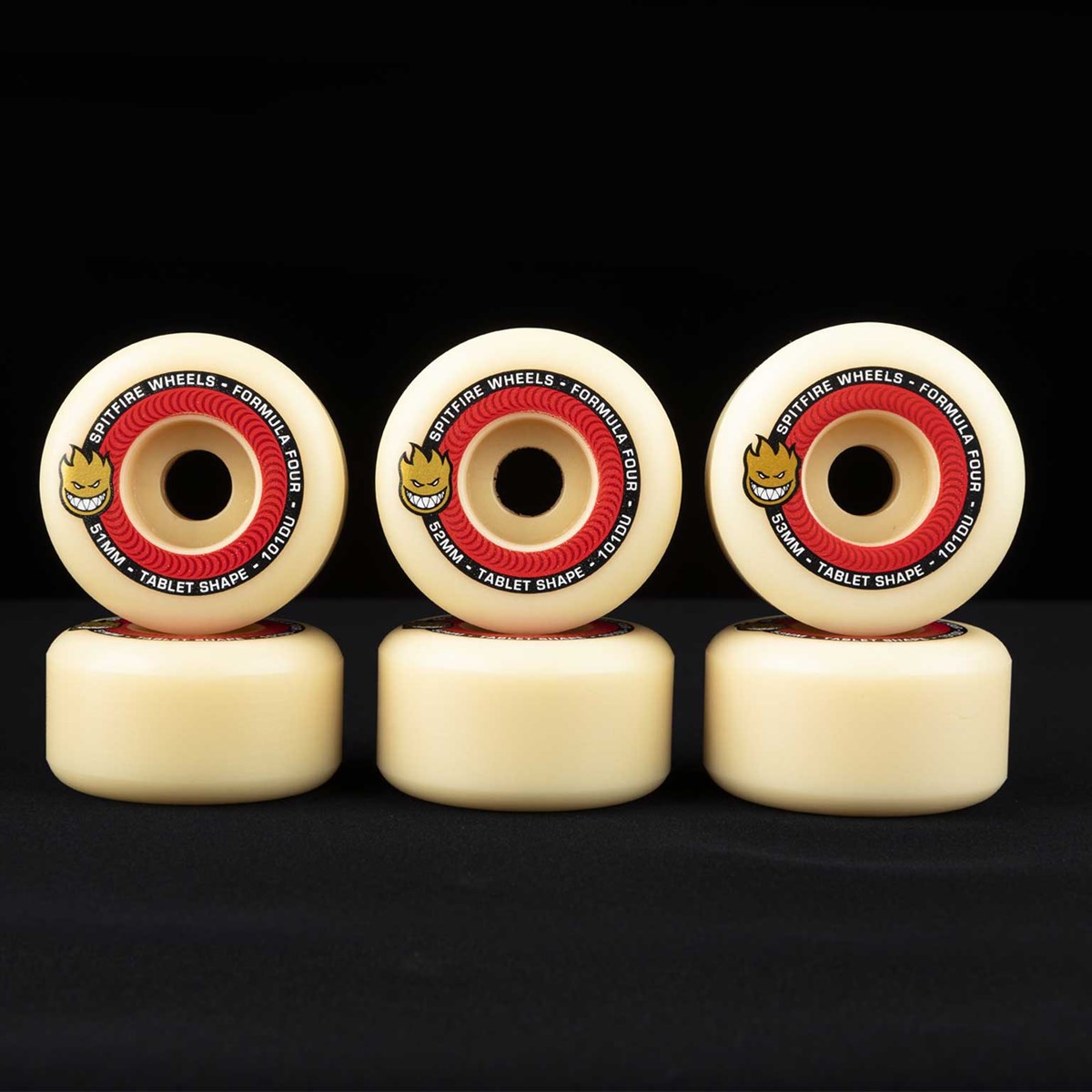 Spitfire F4 101 Tablets Natural 54 mm Tekerlek Seti
