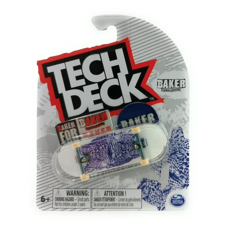 Tech Deck + Hediye Sticker Paketli Parmak Kaykayı Baker Kader Sylla Big Bodies Skateboard 