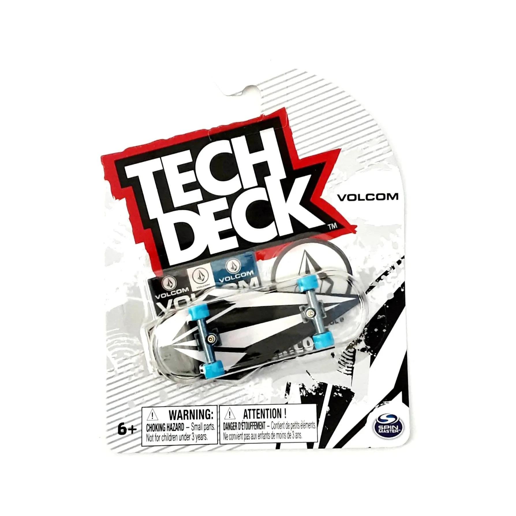Tech Deck + Hediye Sticker Paketli Parmak Kaykayı Volcom Skateboard 