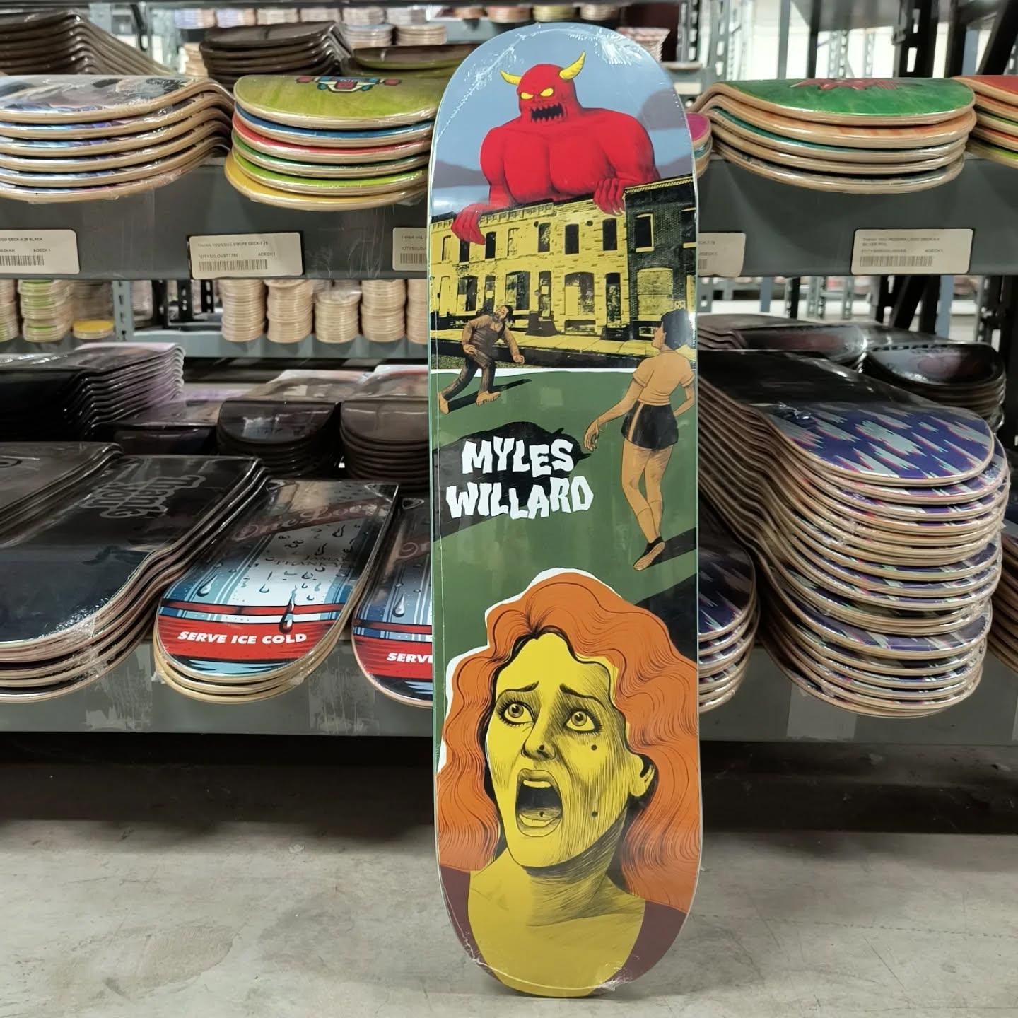 Toy Machine 8.38 Willard Horror Show Deck Profesyonel Kaykay Tahtası 
