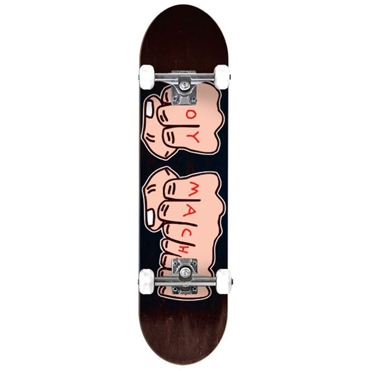 Toy Machine Fists Woodgrain Complete 7.75 