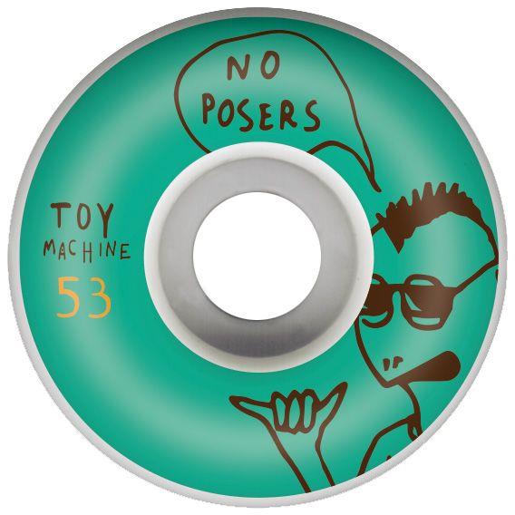 Toy Machine No Poser 53MM Wheels 