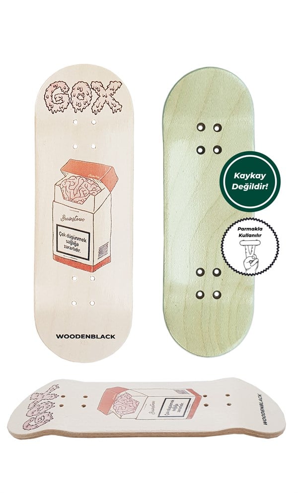 WB X GOX COLLAB BRAINSTROM FINGERBOARD DECK 