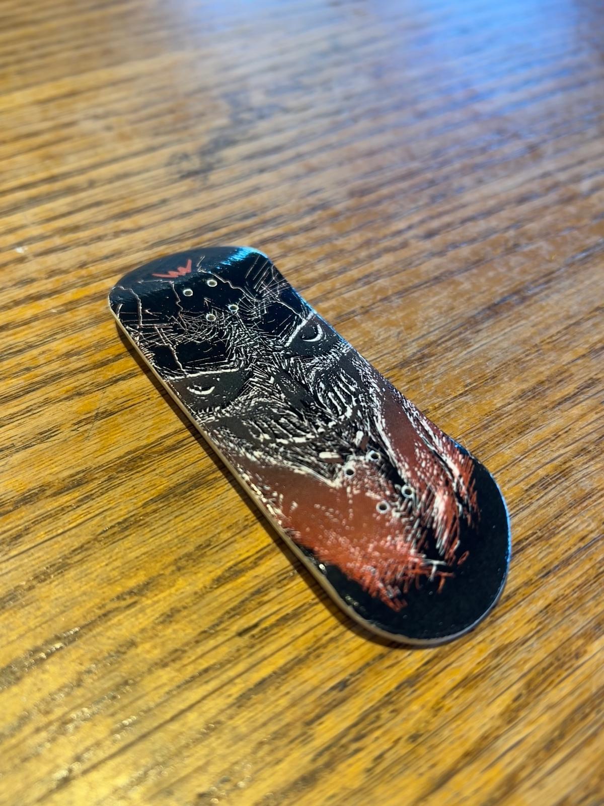 Woodenblack 34mm Dark Fingerboard Deck 