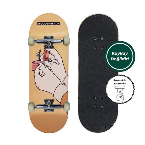 Woodenblack Shred With Me Fingerboard Complete 