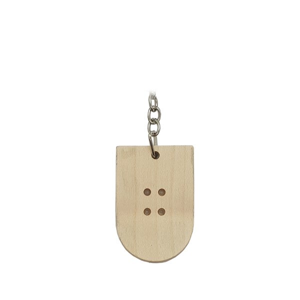 Woodenblack Zebra Anahtarlık 