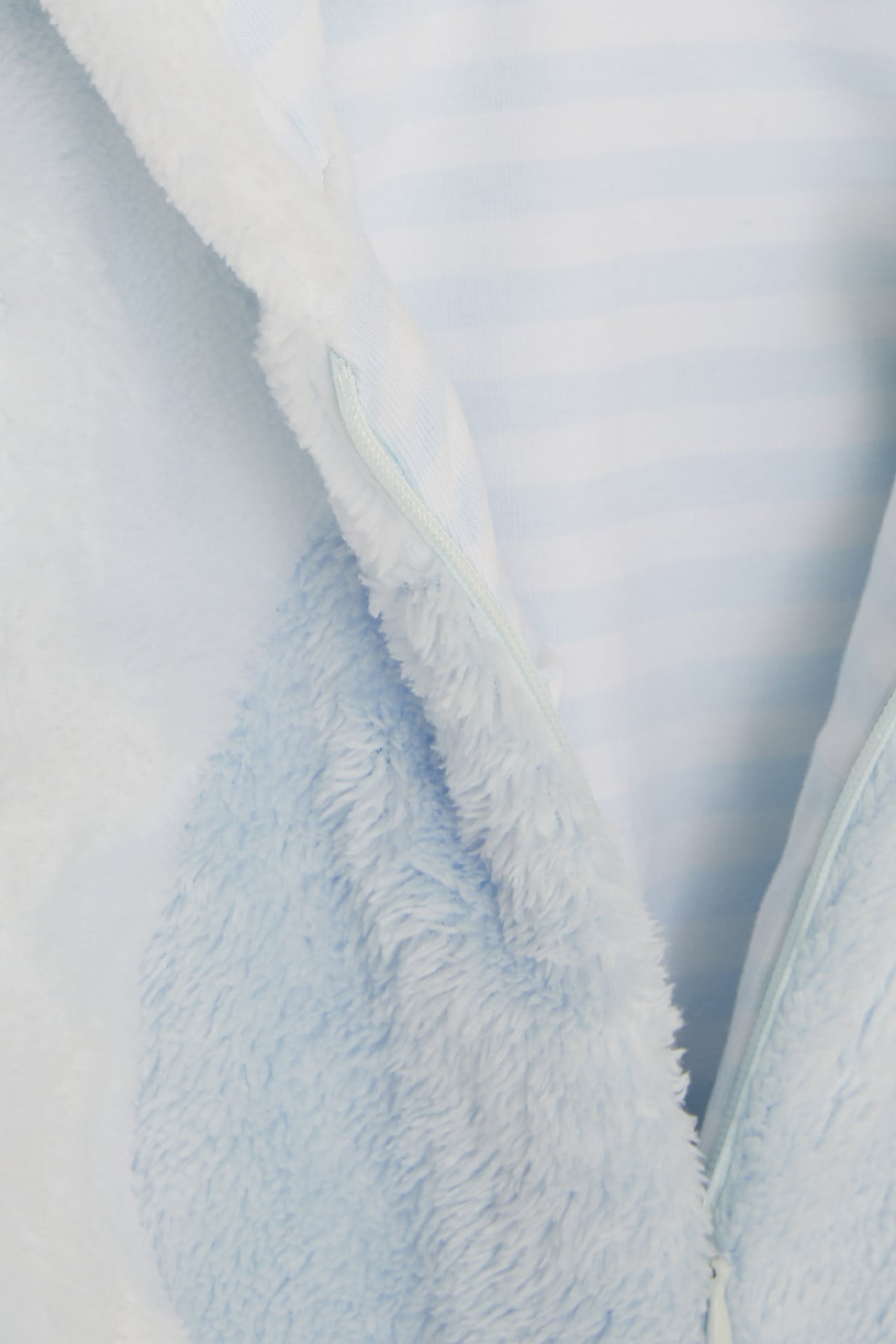 ALBİMİNİ Erkek Çocuk Peluşlu Tulum Kuzucuk Nakışı Kulakları Hareketli Bebe Mavisi (3-4 Ay-6-9 Ay)
