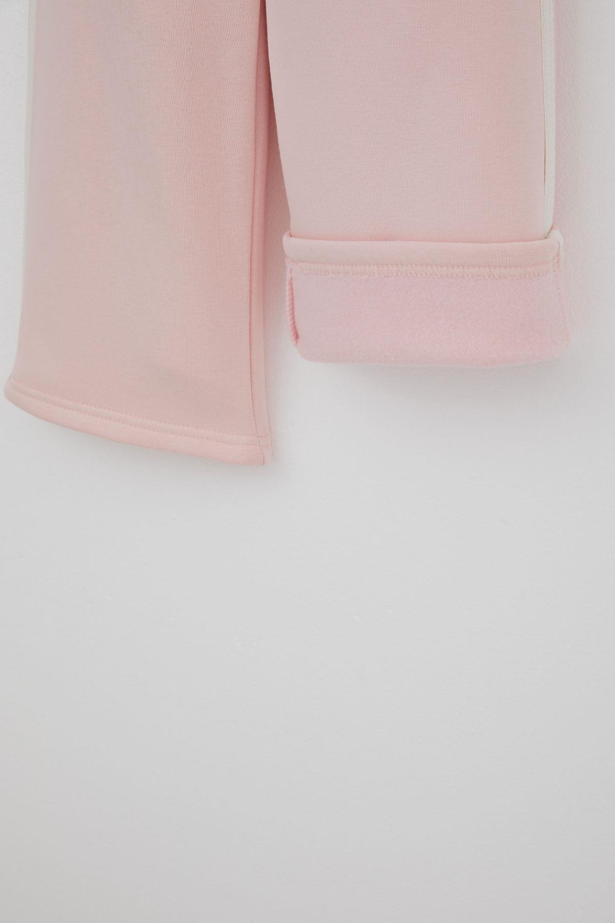 Alg Kız Çocuk Eşofman Takımı Kelebek & Kalp Baskılı Pembe (6-9 Yaş)