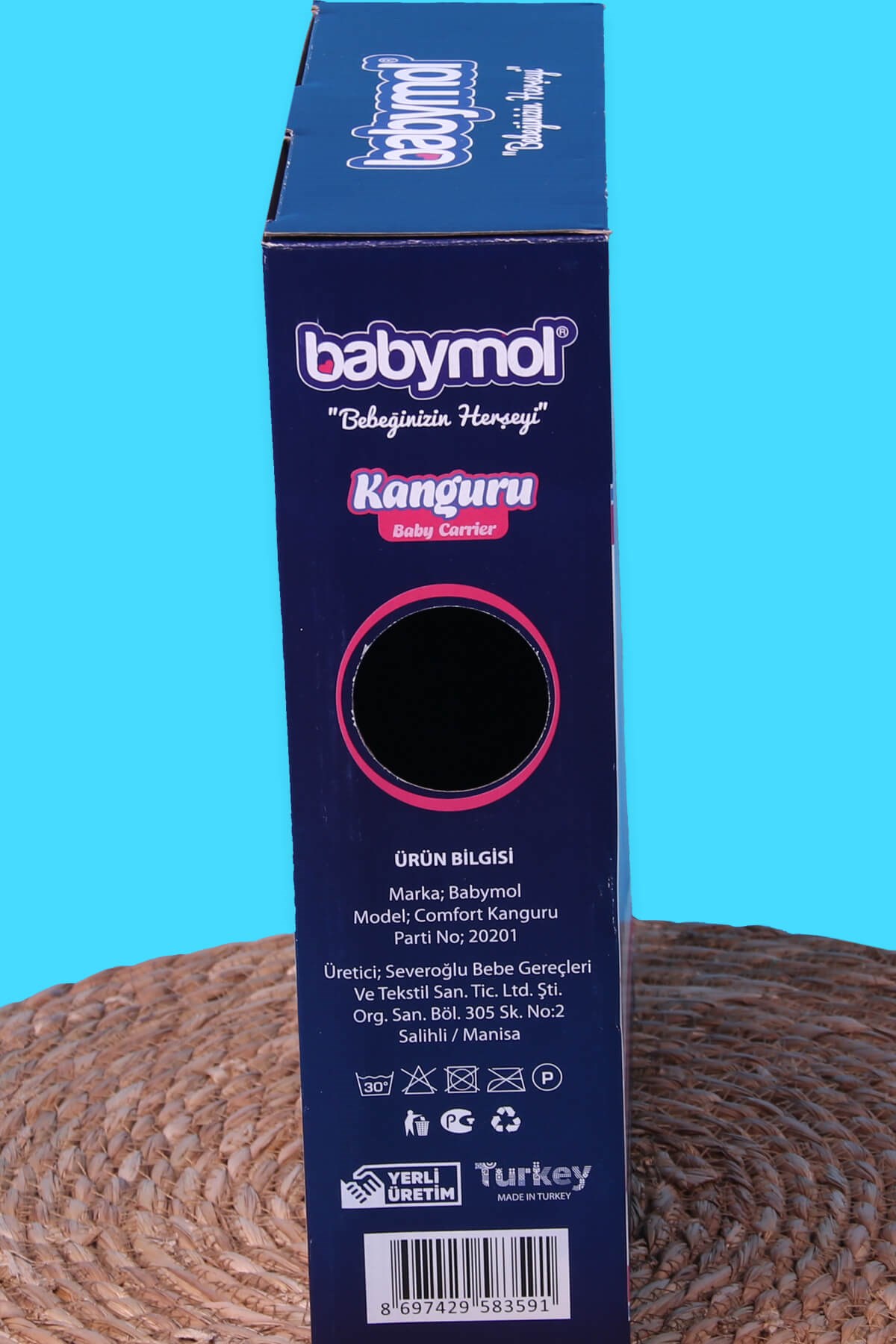 Babymol Babymol Comfort Kutulu Kanguru Füme