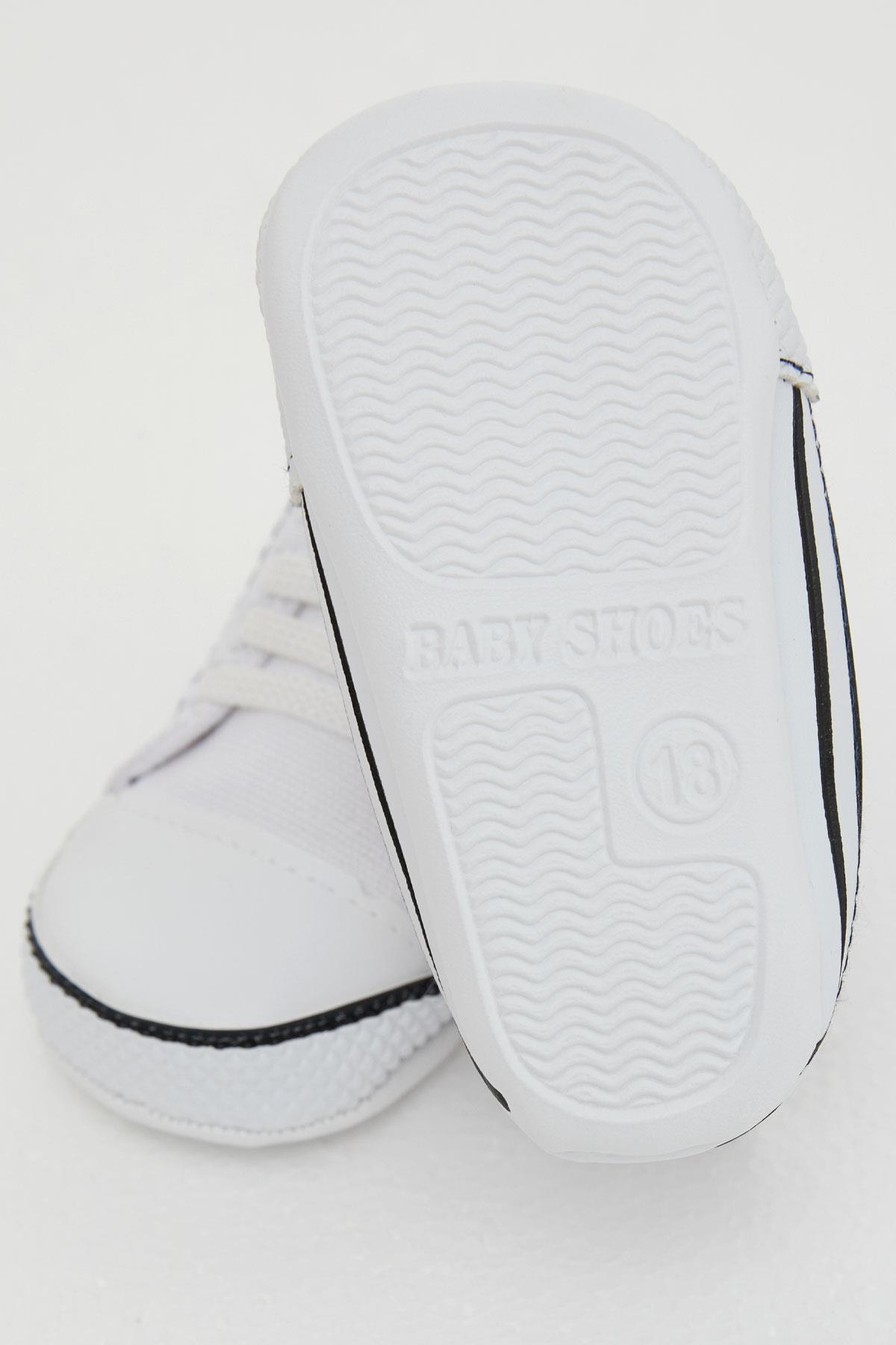 Bebecino Kız Bebek Patik Ayakkabı Basic Ekru (18 Numara-19 Numara)