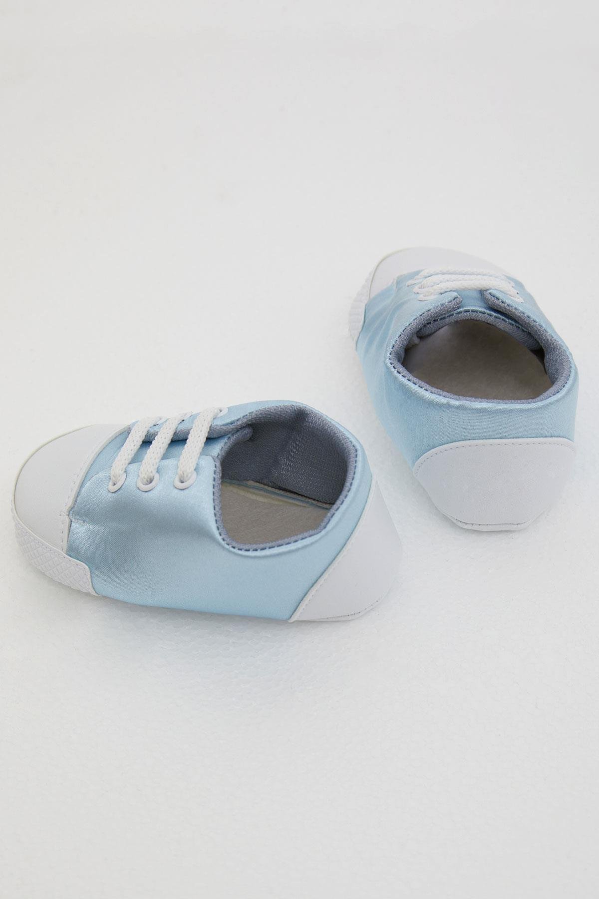 Bebiccino Erkek Bebek Patik Ayakkabı Basic Açık Mavi (18 Numara-19 Numara)