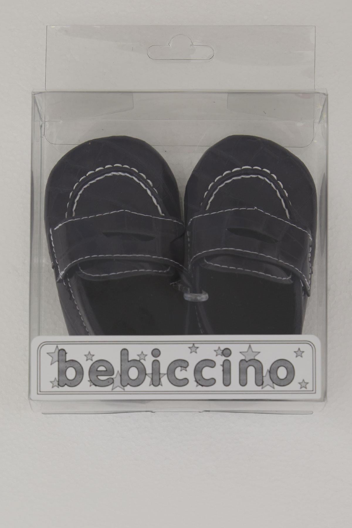 Bebiccino Erkek Bebek Saraçlı Patik Ayakkabı Lacivert (18-19 Numara)