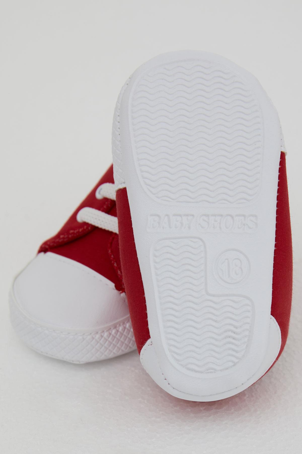 Bebiccino Kız Bebek Patik Ayakkabı Basic Kırmızı (18 Numara-19 Numara)