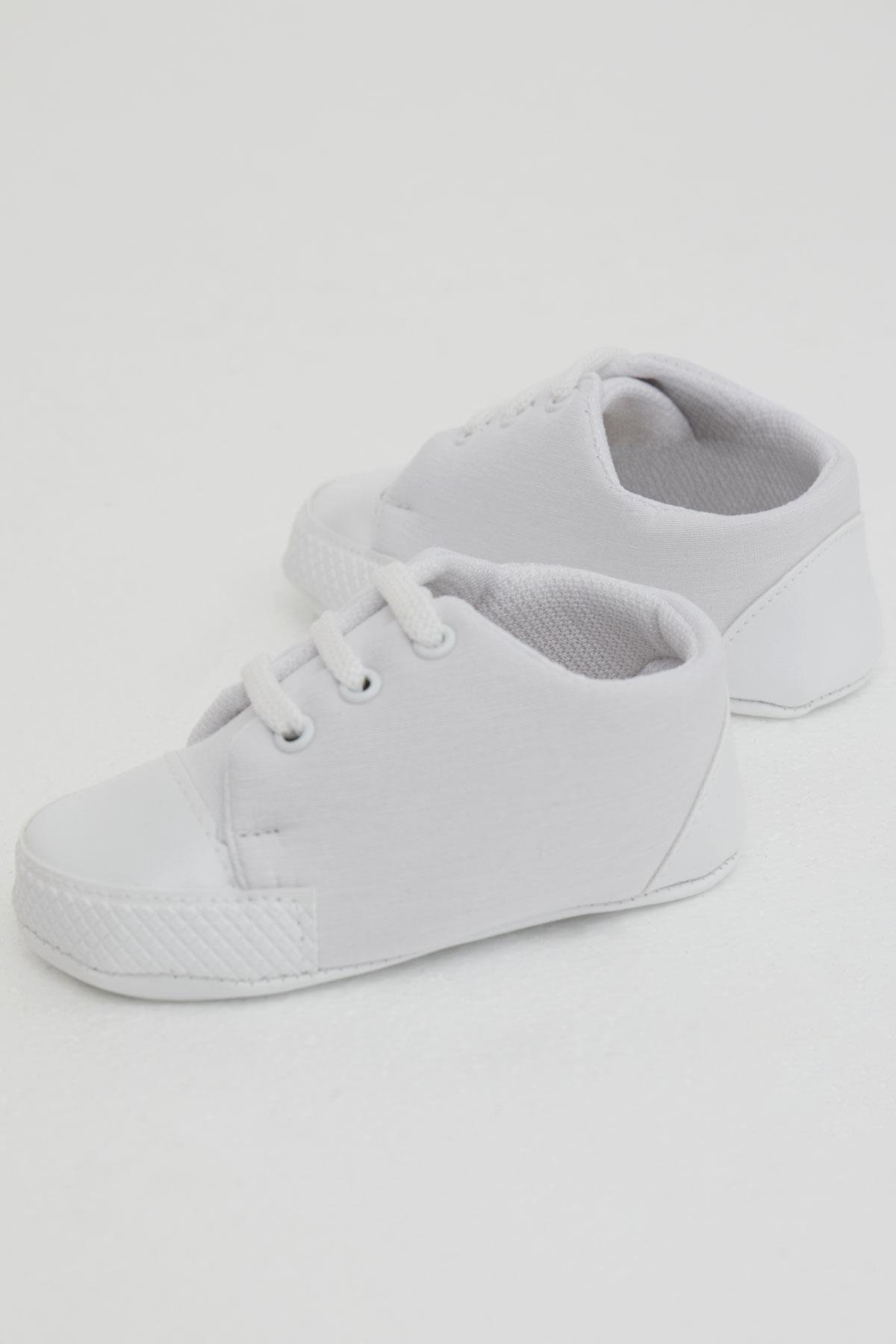 Bebiccino Kız Bebek Patik Ayakkabı Basic Ekru (18 Numara-19 Numara)