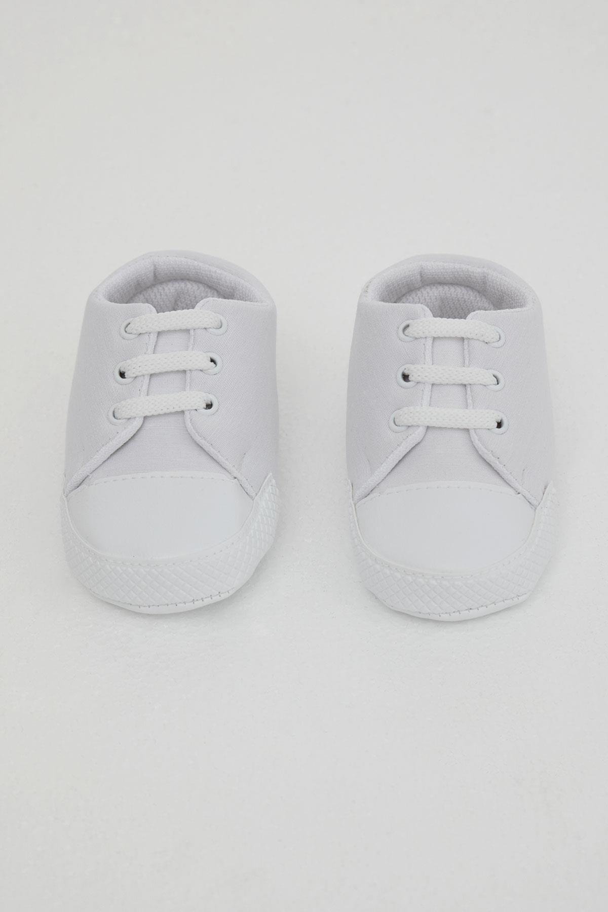 Bebiccino Kız Bebek Patik Ayakkabı Basic Ekru (18 Numara-19 Numara)