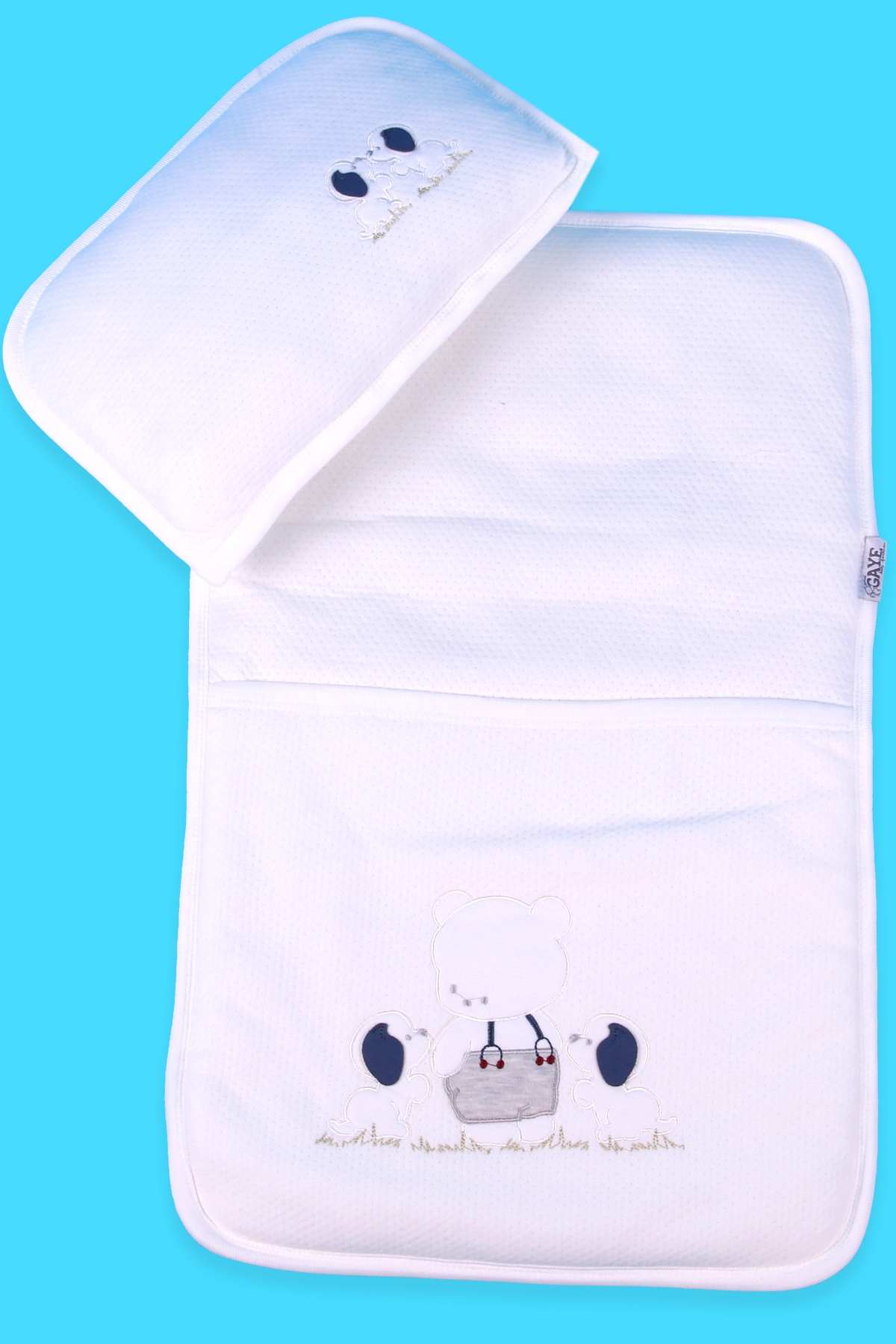 Breeze Bebek Alt Açma Minderi Ekru (40 × 60)