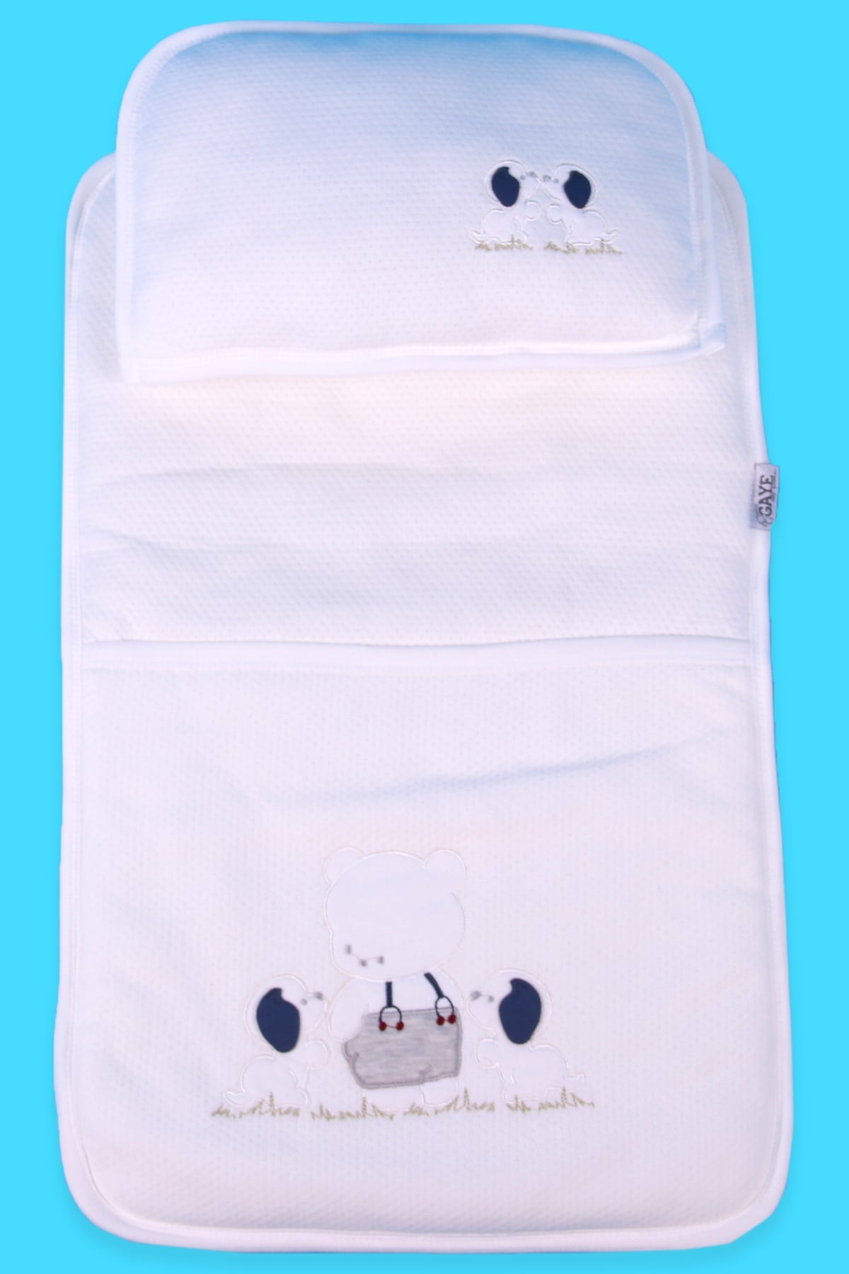 Breeze Bebek Alt Açma Minderi Ekru (40 × 60)