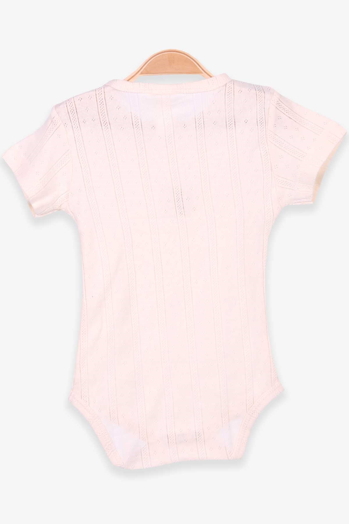 Breeze Bebek Çıtçıtlı Body Çizgili Krem (9 Ay-3 Yaş)