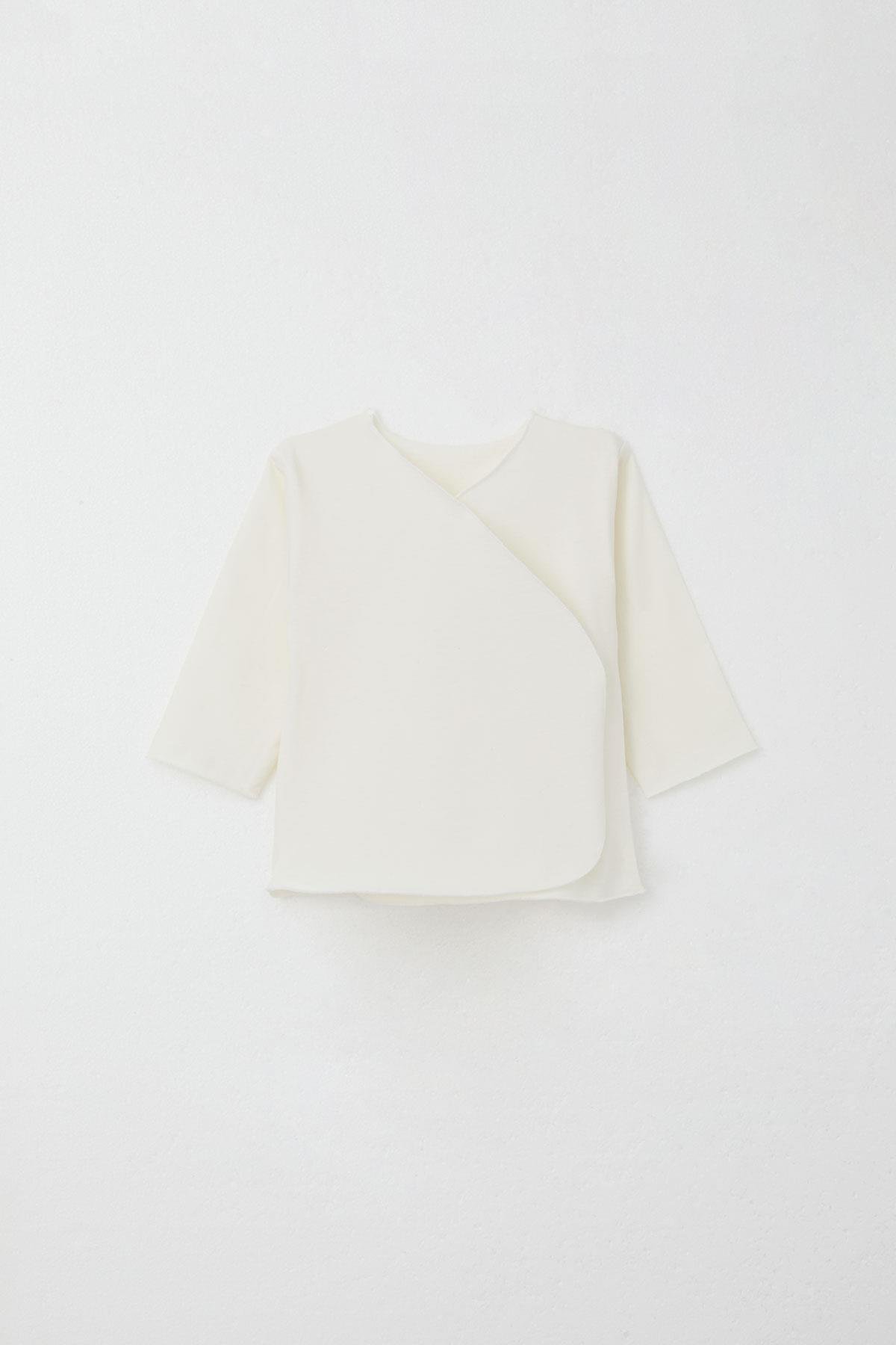 Breeze Bebek İç Zıbın Hastane Çıkışı 2 li Ekru (0-3 Ay)