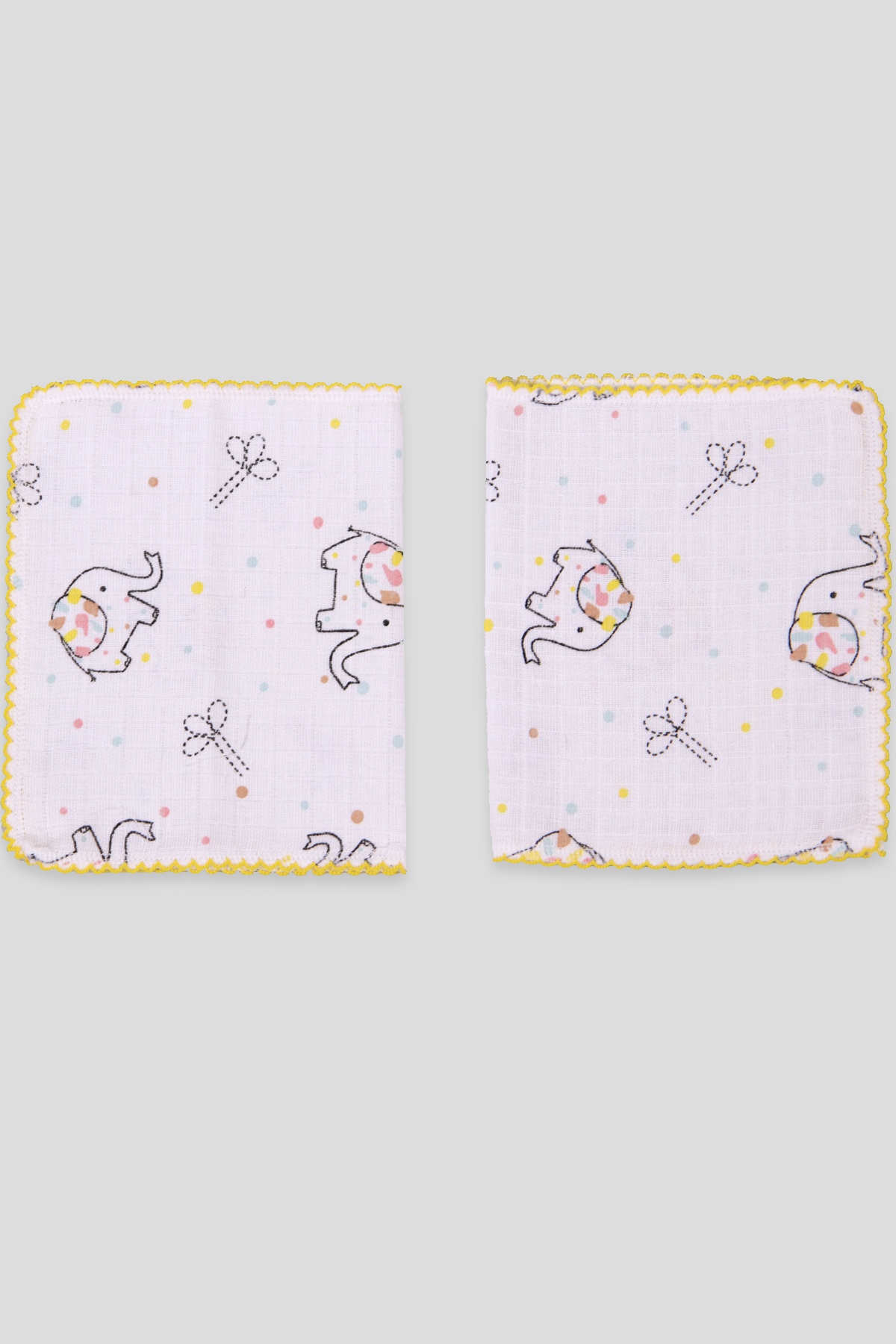 Breeze Bebek Müslin Mendil Filli (30 x 18 cm) Sarı