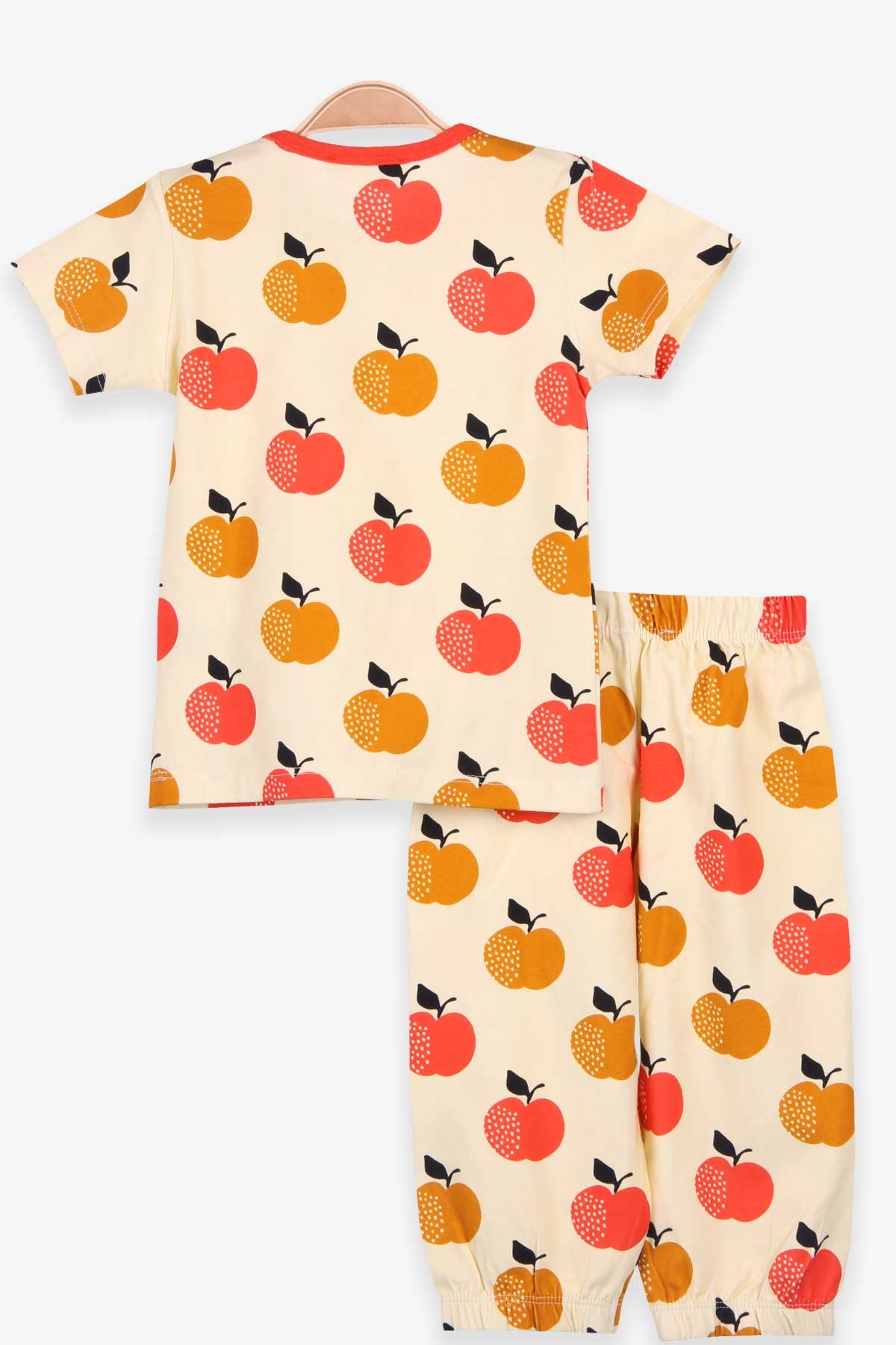 Breeze Bebek Pijama Takımı Elma Desenli Sarı (9 Ay-3 Yaş)