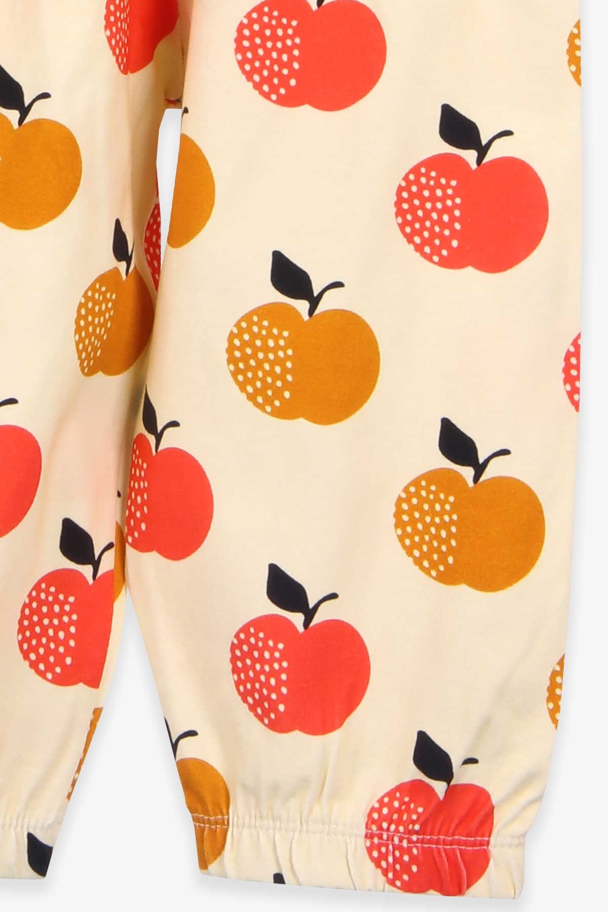 Breeze Bebek Pijama Takımı Elma Desenli Sarı (9 Ay-3 Yaş)