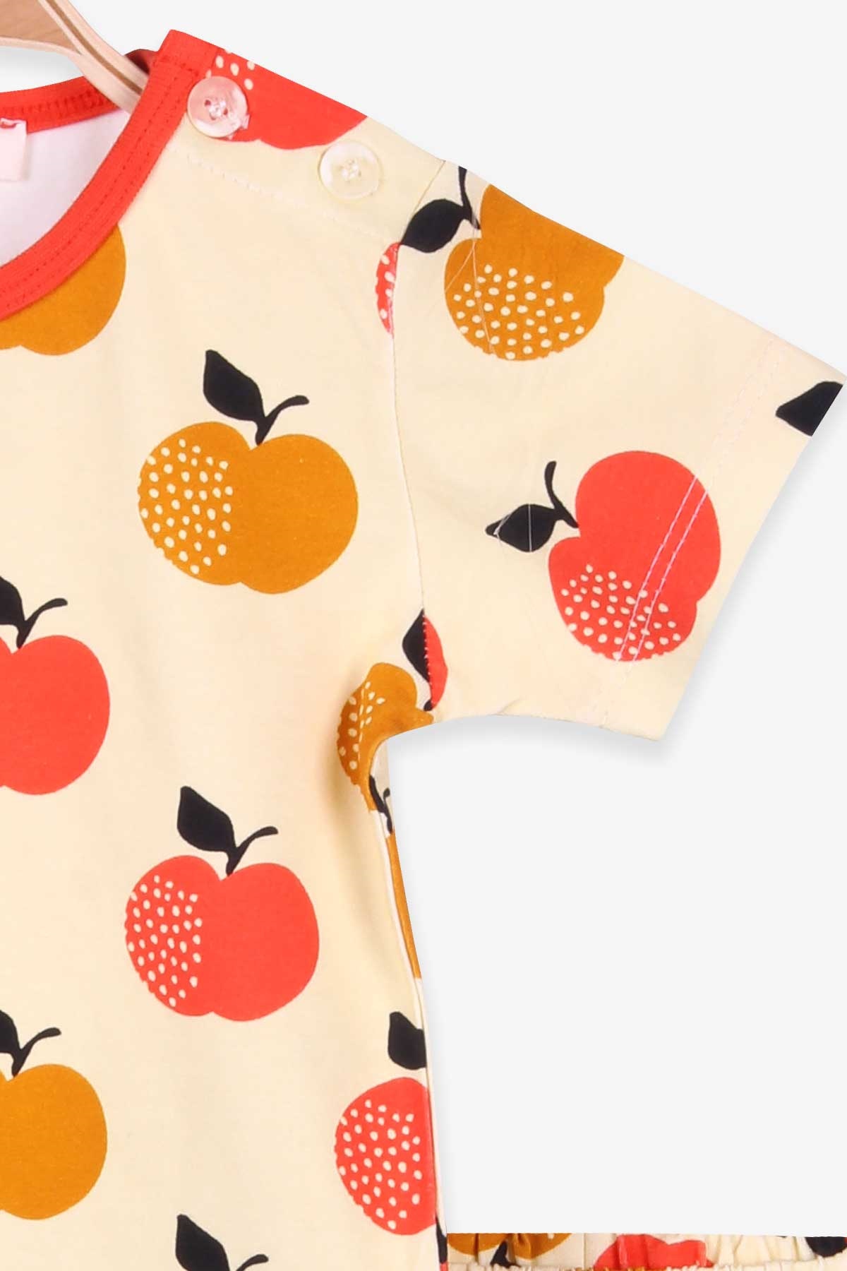 Breeze Bebek Pijama Takımı Elma Desenli Sarı (9 Ay-3 Yaş)