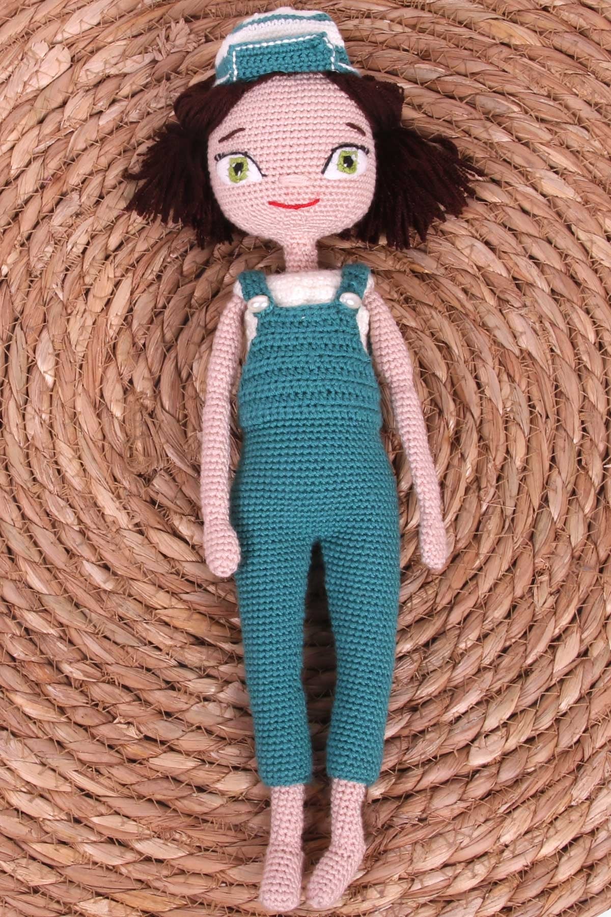 Breeze Defne Bebek Amigurumi Organik Oyuncak Karışık Renk
