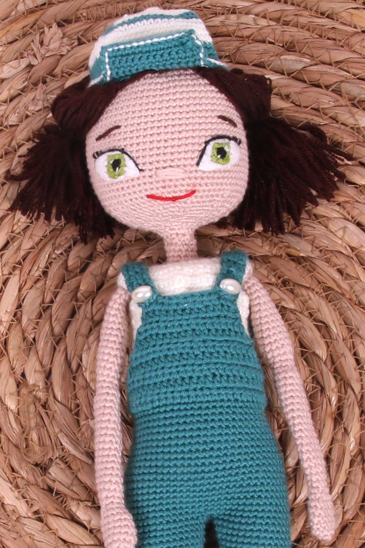 Breeze Defne Bebek Amigurumi Organik Oyuncak Karışık Renk