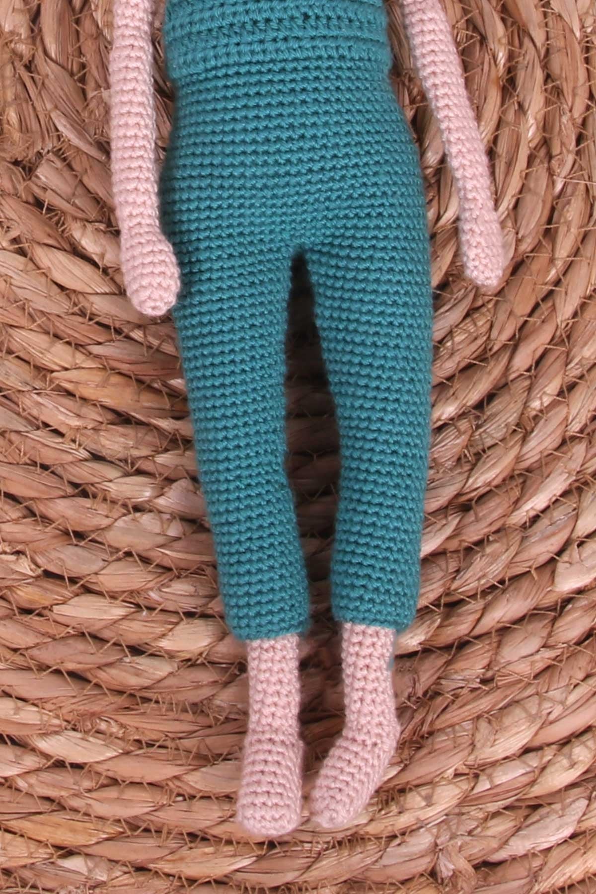 Breeze Defne Bebek Amigurumi Organik Oyuncak Karışık Renk